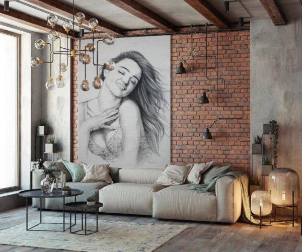 Картины в стиле лофт