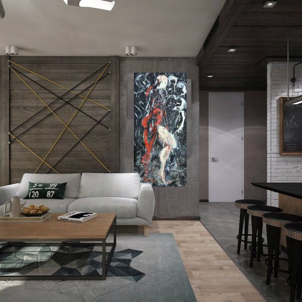 Кирпич Мирский в стиле лофт 1520