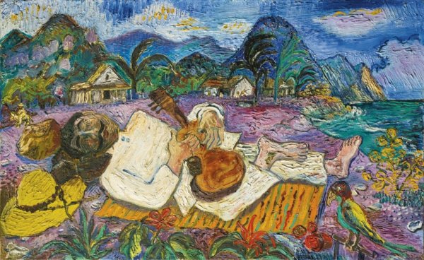 Художник Давид Бурлюк картины