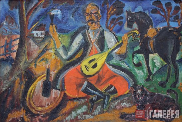 Казак мамай Бурлюк