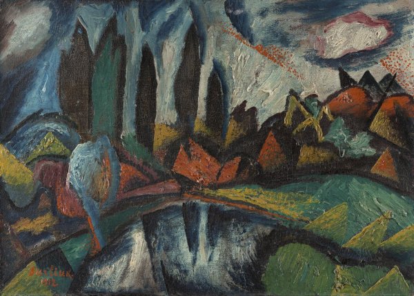 Давид Бурлюк живопись