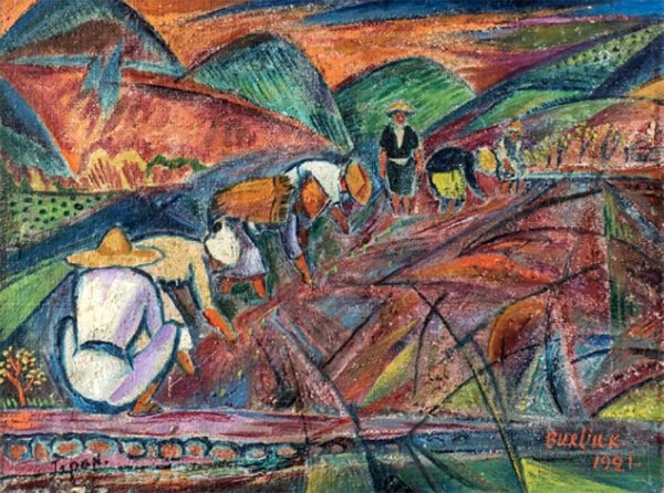 Бурлюк Давид Давидович картины