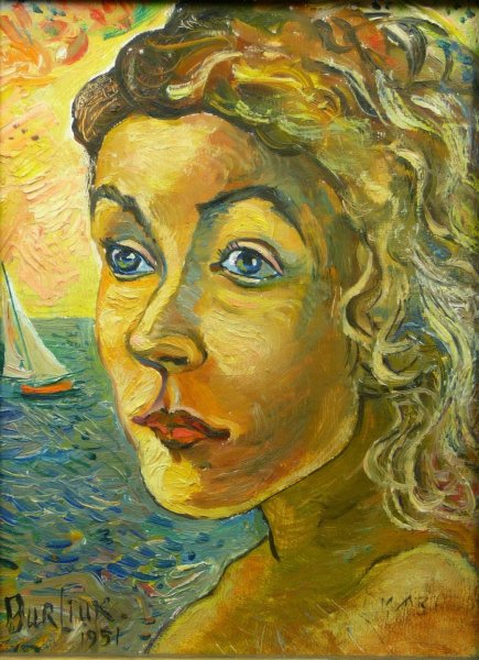 Дави́д Дави́дович Бурлю́к картины