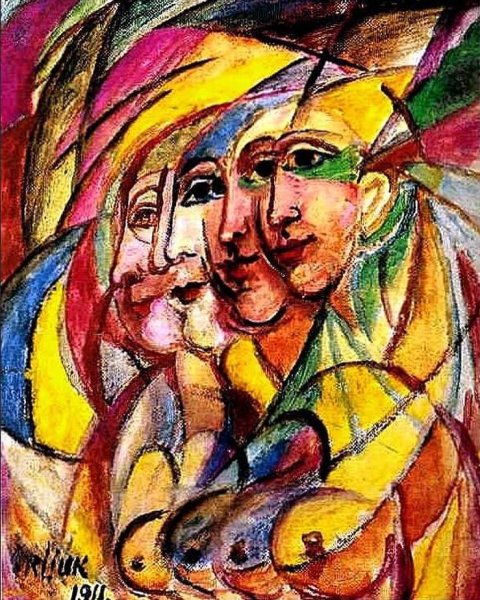 Давид Бурлюк синий всадник