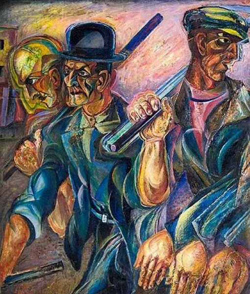 Давид Бурлюк живопись