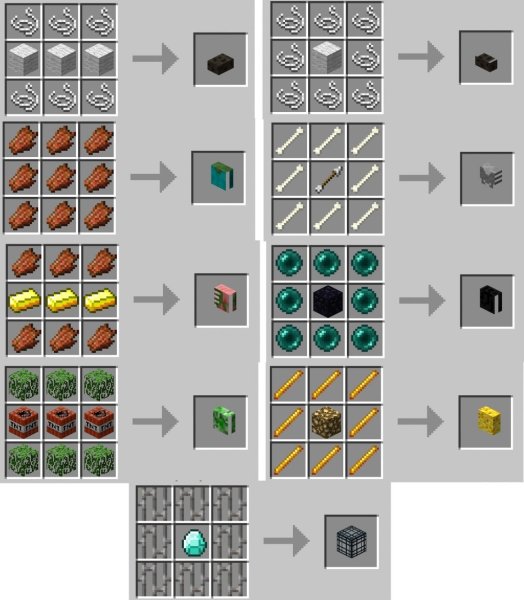 Крафты МАЙНКРАФТА 1.16.1