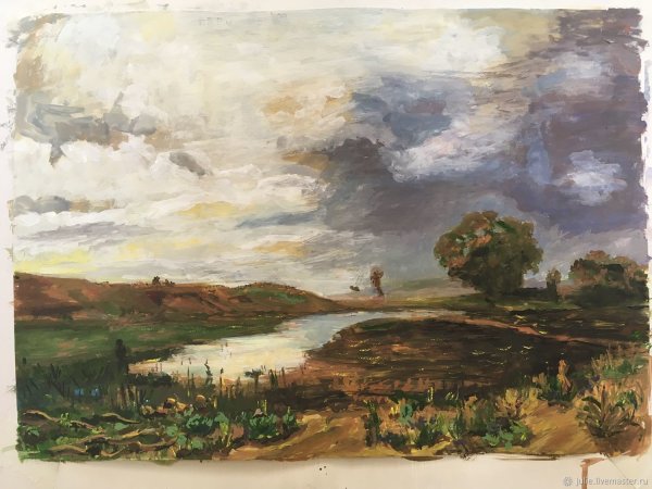 Фёдор Александрович Васильев мокрый луг