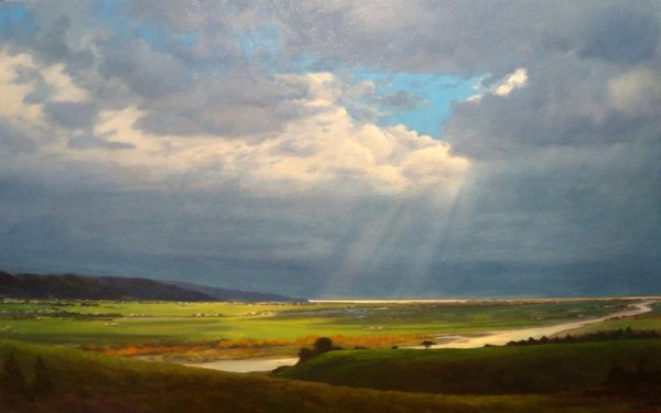 Картина Федора Васильева мокрый луг