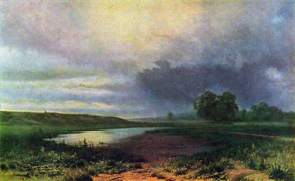 Ф.А. Васильев. Мокрый луг (1872 г.)