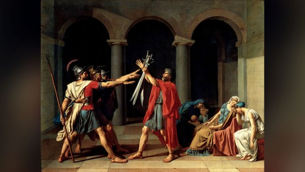 Жан Луи Давид клятва горациев