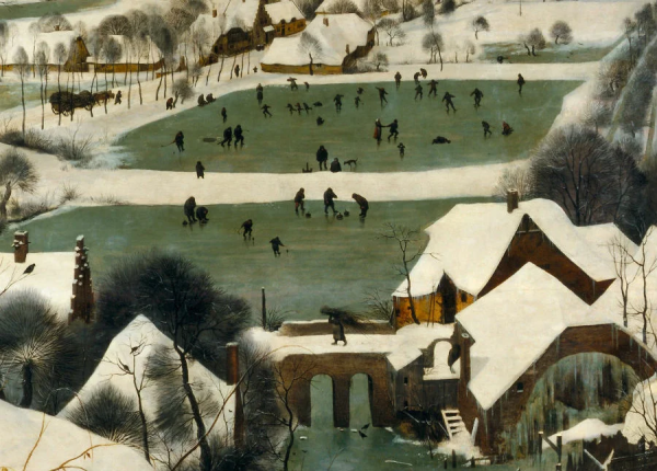Антон Катышев художник зима