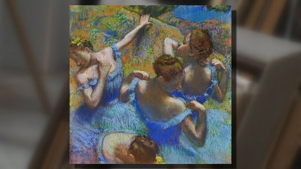 Эдгар Дега голубые танцовщицы