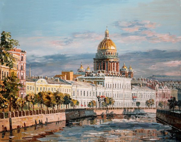 Исаакиевский собор картины художников
