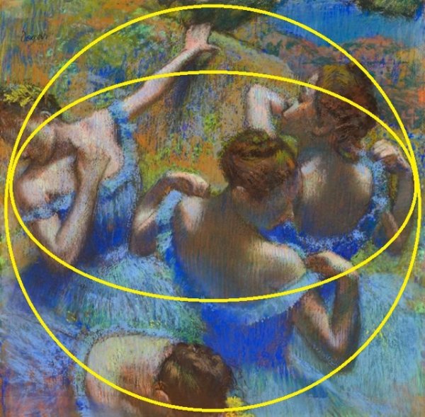 Голубые балерины Эдгар Дега