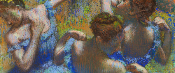 Дега голубые танцовщицы