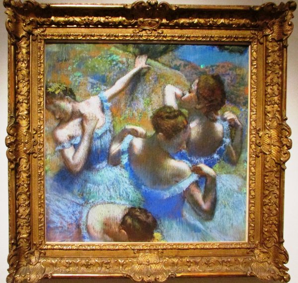 Эдгар Дега голубые танцовщицы