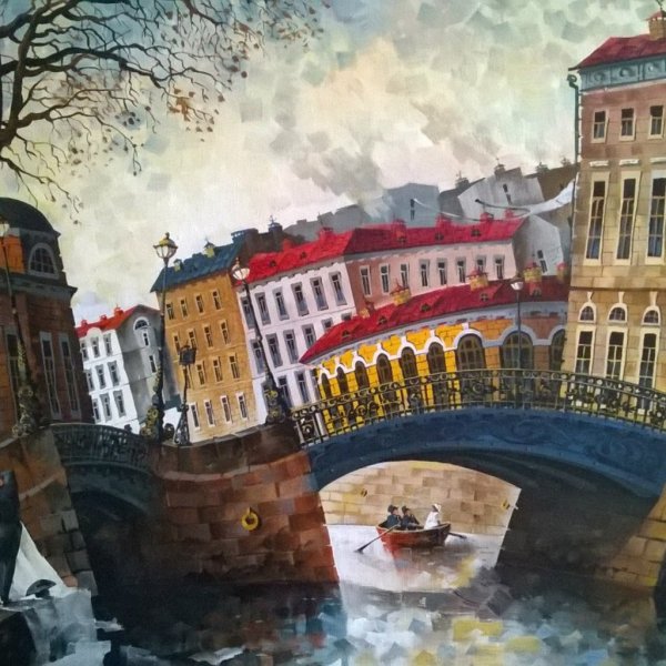 Петербург глазами художника Геннадия Иванова