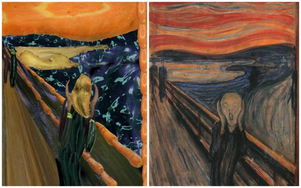 Крик художник Эдвард Мунк