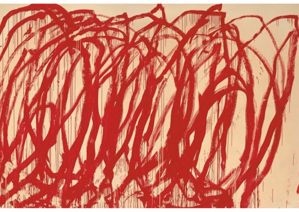 Сай Твомбли картина без названия