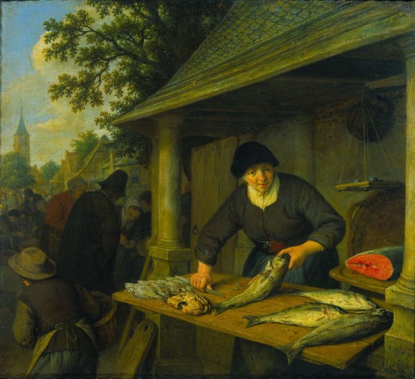 Адриан Ван Остаде голландский художник