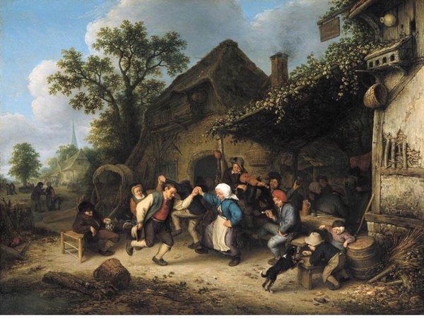 Адриан Ван Остаде художник