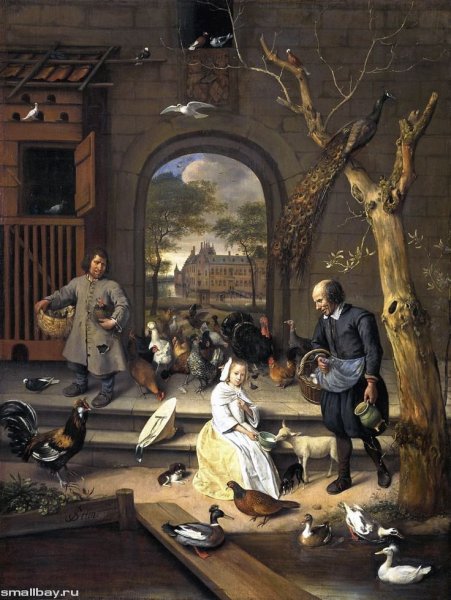 Ян стен (1626–1679) "спящий учитель"