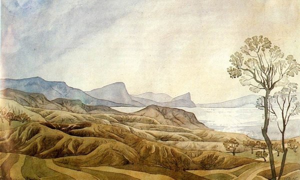 Максимилиан Волошин акварели