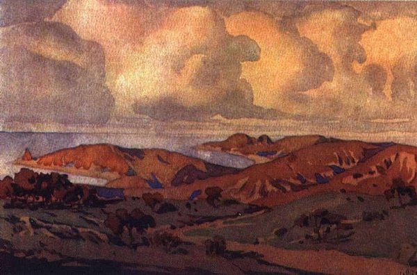 Максимилиан Волошин живопись Крыма