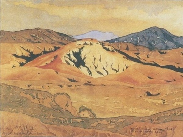 Максимилиан Волошин акварели