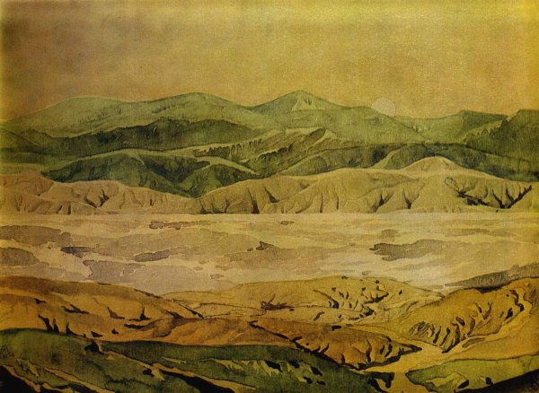 Максимилиан Волошин «вид Коктебеля»