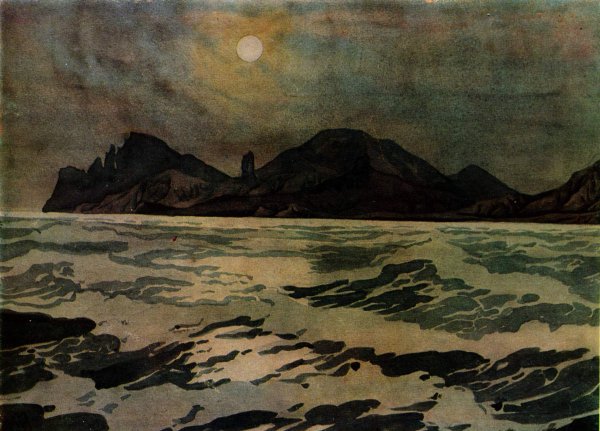 Максимилиан Волошин (1877 - 1932, Коктебель):