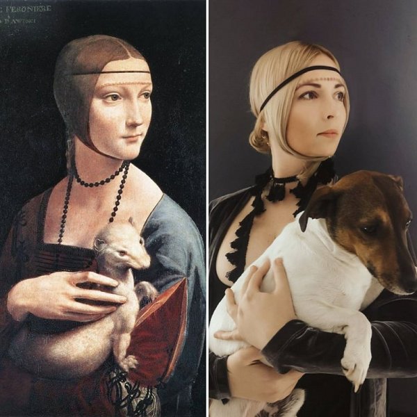 Высоцкая дама с горностаем