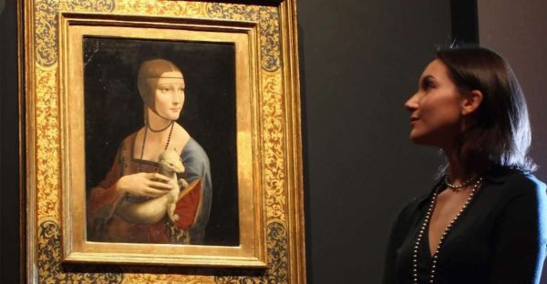 Мадонна с горностаем Леонардо да Винчи