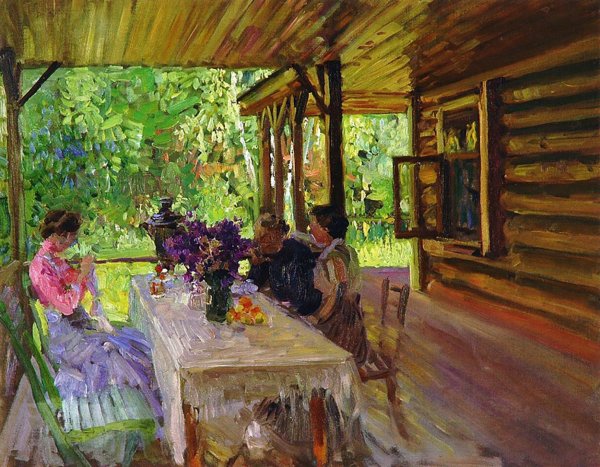 Коровин Константин Алексеевич картина веранда