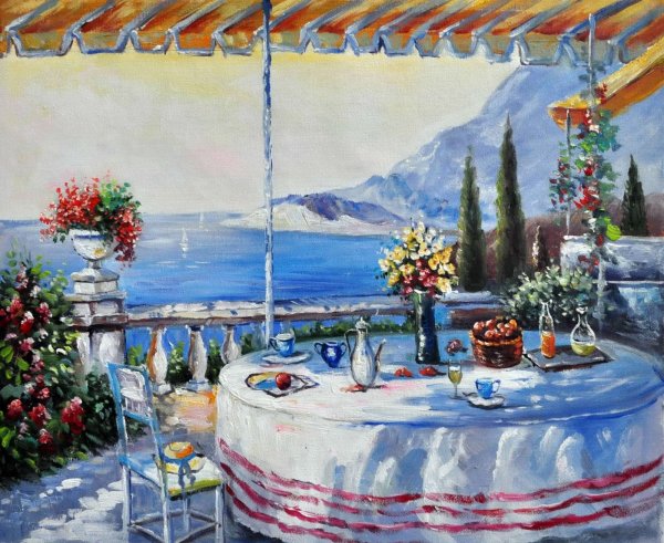 Веранда в живописи