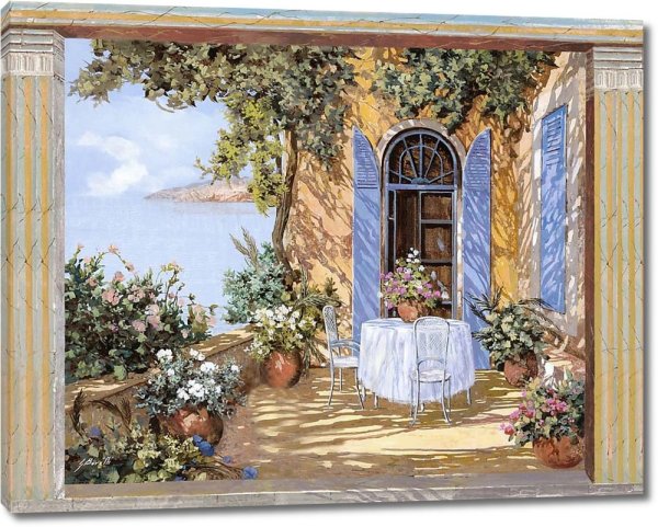 Художник Константин Разумов «терраса Ритц»