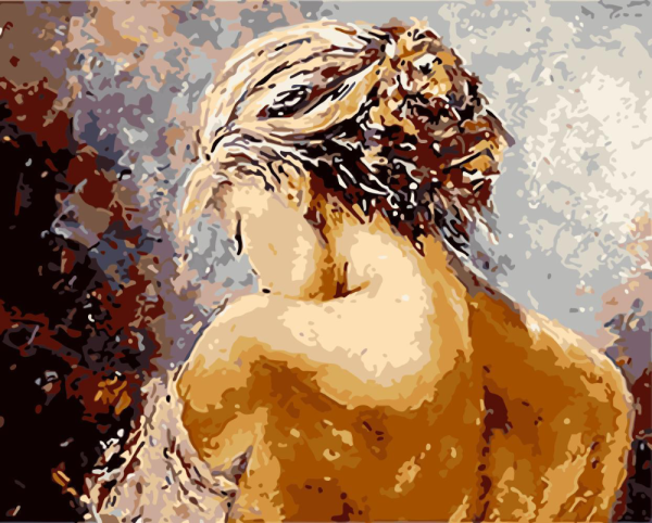 Отпечаток рук на холсте для влюбленных