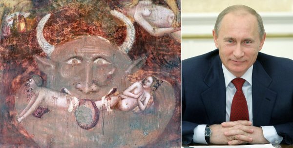 Витале да Болонья фреска антихрист