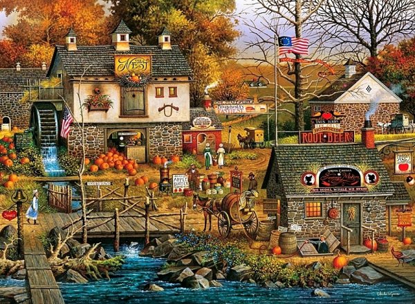 Castorland Puzzle 1500 Cottage