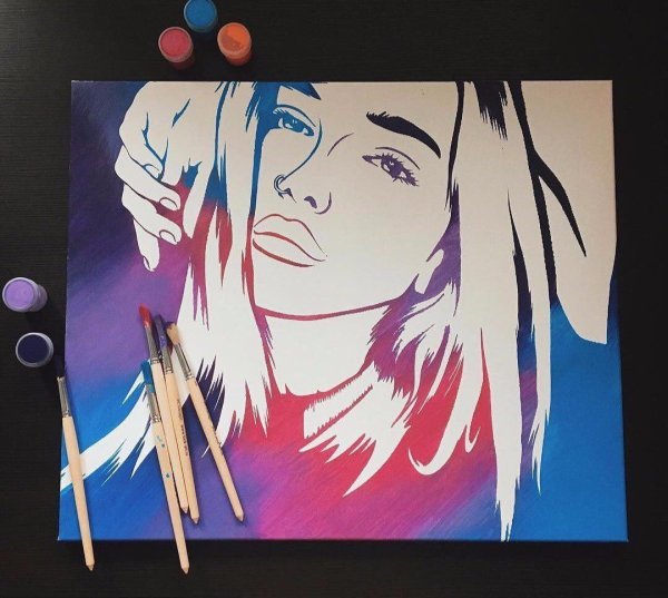 Флип-флоп портрет