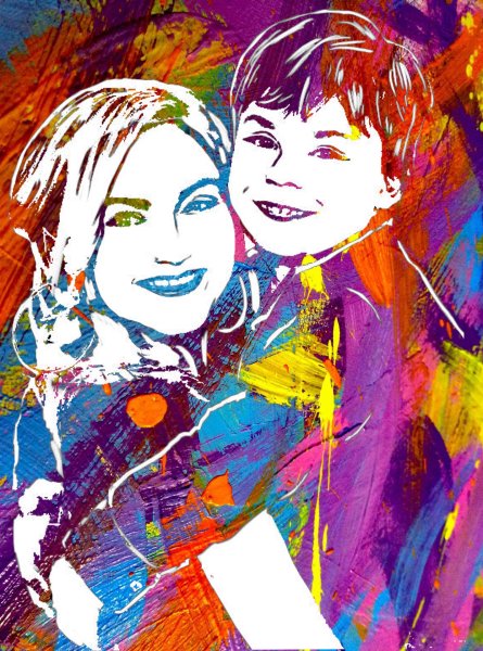 Флип-флоп портрет