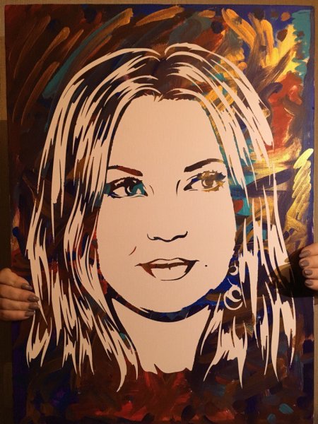 Флип-флоп портрет