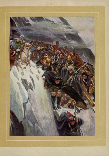 Василий Суриков. «Переход Суворова через Альпы в 1799 году».