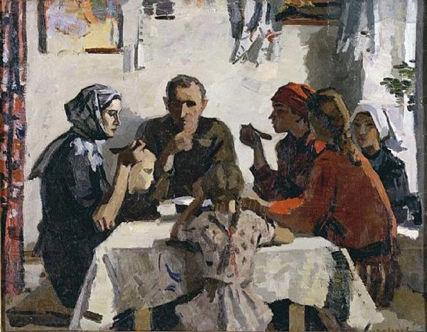 Виктор Иванов семья 1945