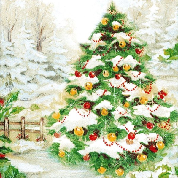 Елка картина