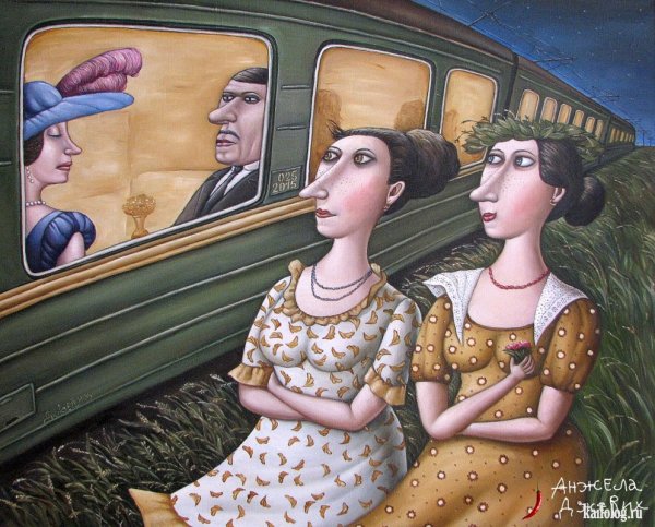 Художница Анжела Джерих картины