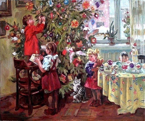 Хмелева Елена Владимировна «Рождественская елка»