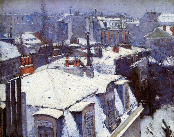 Gustave Caillebotte художник Париж