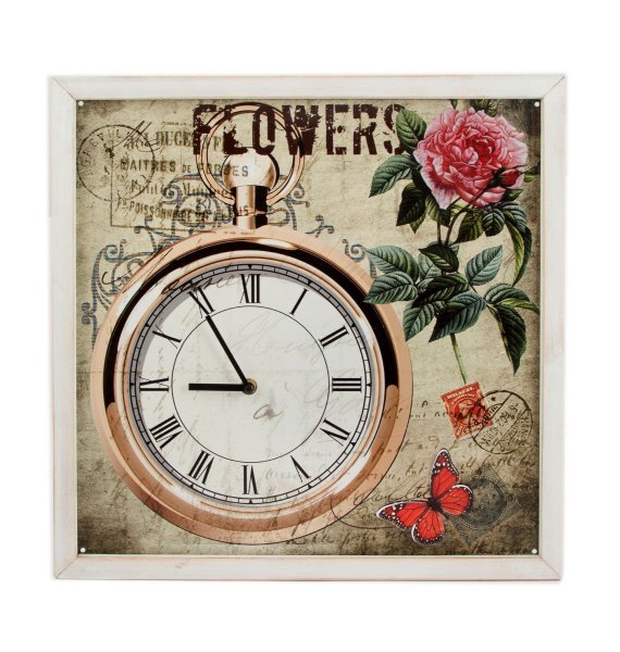 Часы настенные 43*43*2см 58396