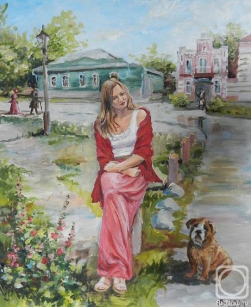 Фрукты акварелью по живописи мандаринки